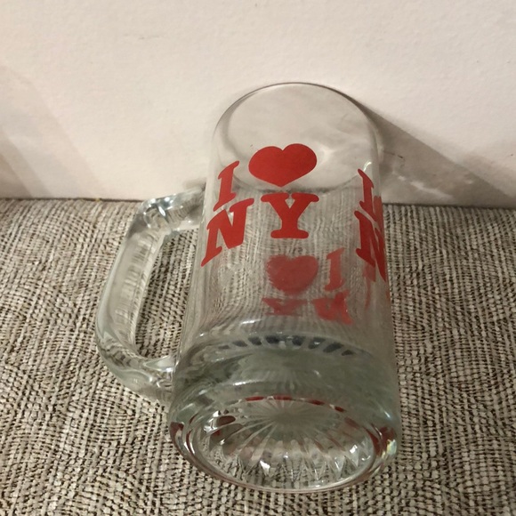 VINTAGE I LOVE NEW YORK set of 6 GLASSES CAPS - Picture 9 of 9